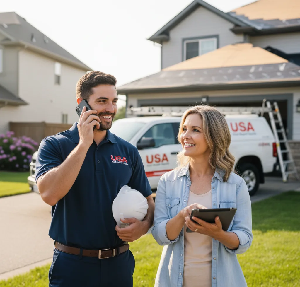 USA Roof Repair Experts customer support in Mashpee